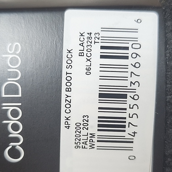 NWT CuddlDuds 4 Pack Cozy Boot Socks - Picture 5 of 5